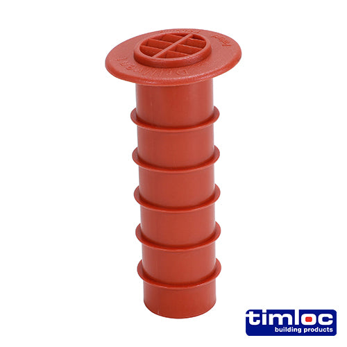 Timloc Cavity Wall Drill Vent - Terracotta - DV3 80mm