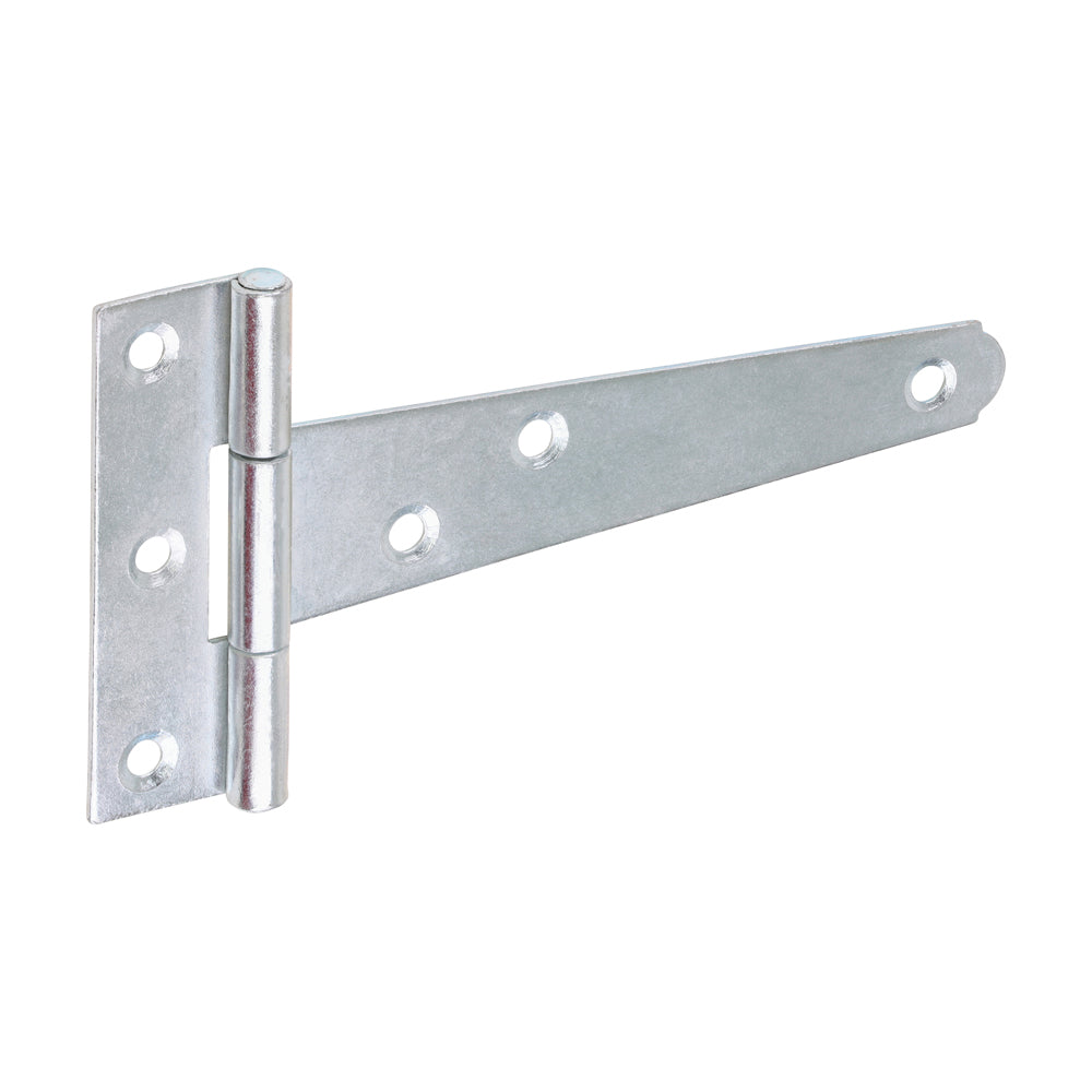 Pair of Light Tee Hinges - Zinc 4"