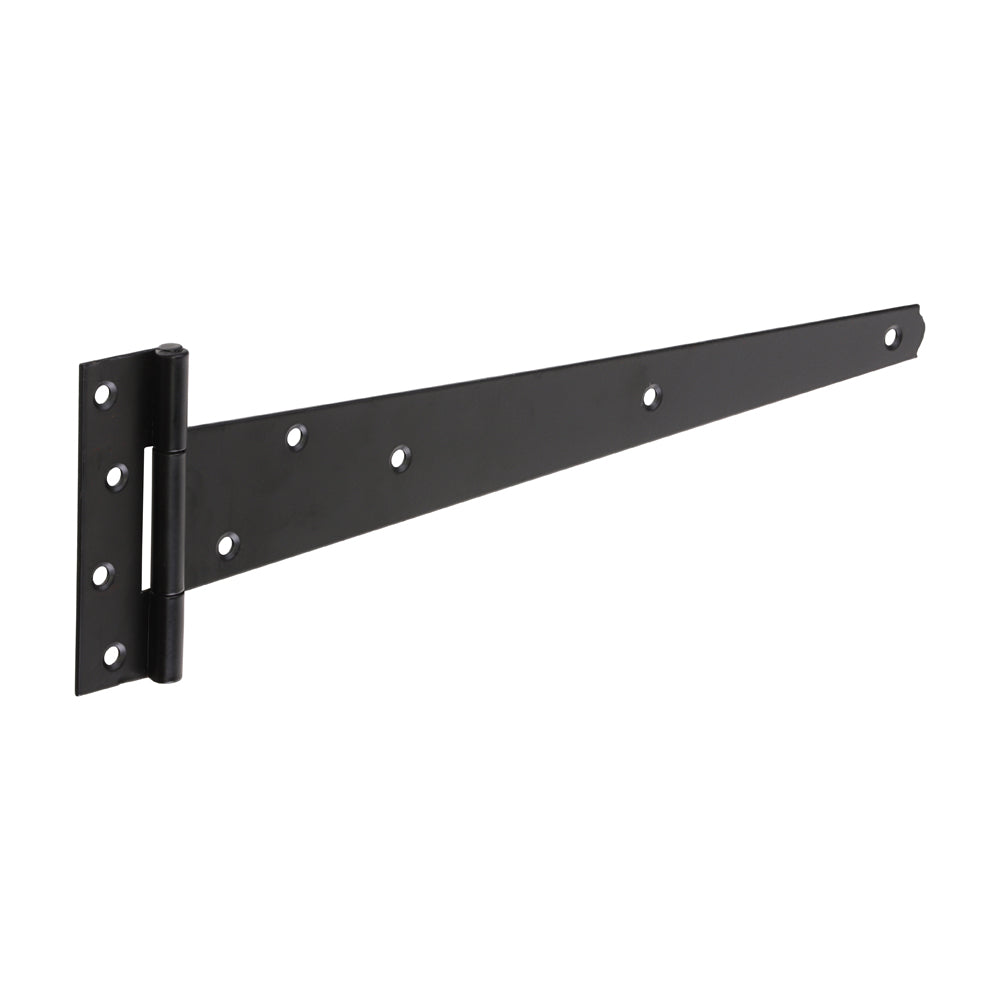 Pair of Medium Tee Hinges - Black 14"