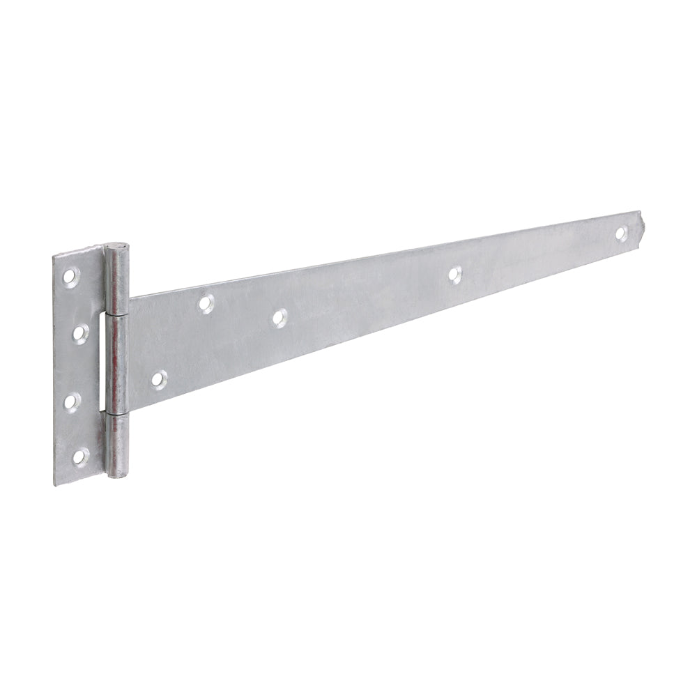 Pair of Medium Tee Hinges - Hot Dipped Galvanised 14"