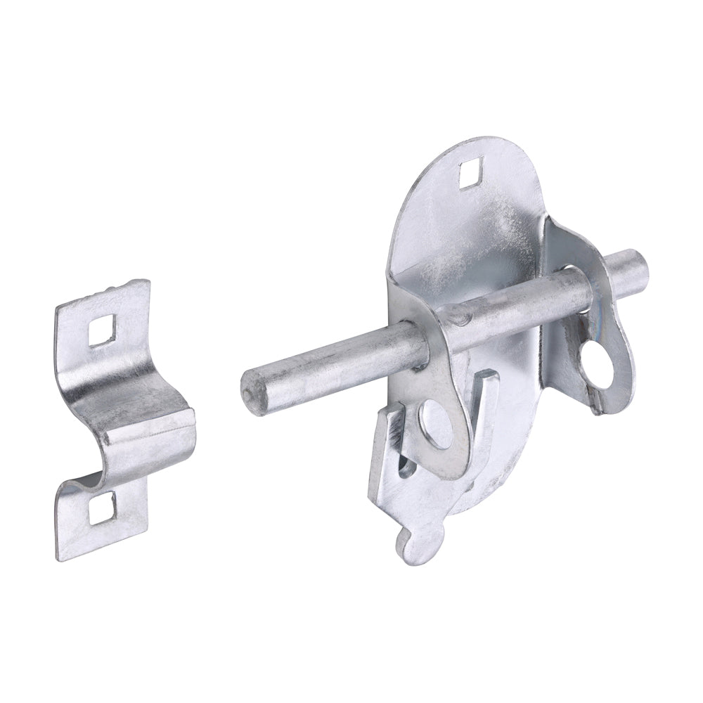 Oval Padbolt - Hot Dipped Galvanised 4"