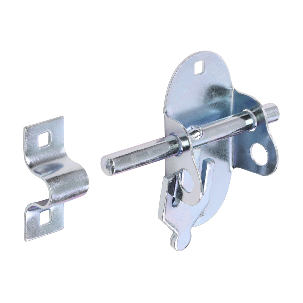 Oval Padbolt - Zinc 4"