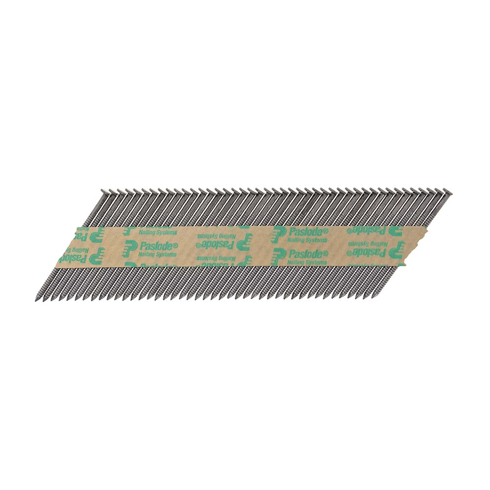 Paslode IM350+ Nails & Fuel Cells Trade Pack - Ring Shank - Bright - 141202 2.8 x 51/3CFC