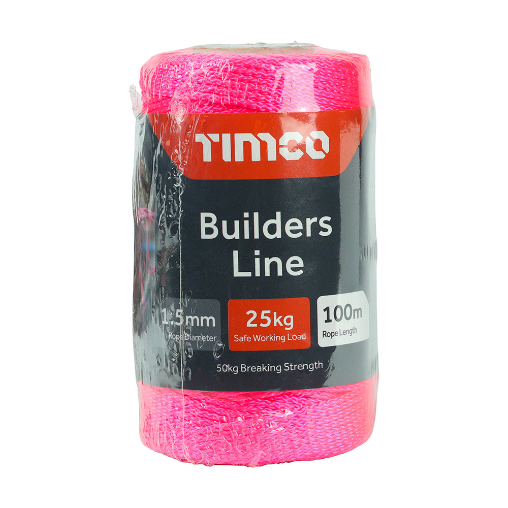 Nylon Brick Line - Tube - Pink