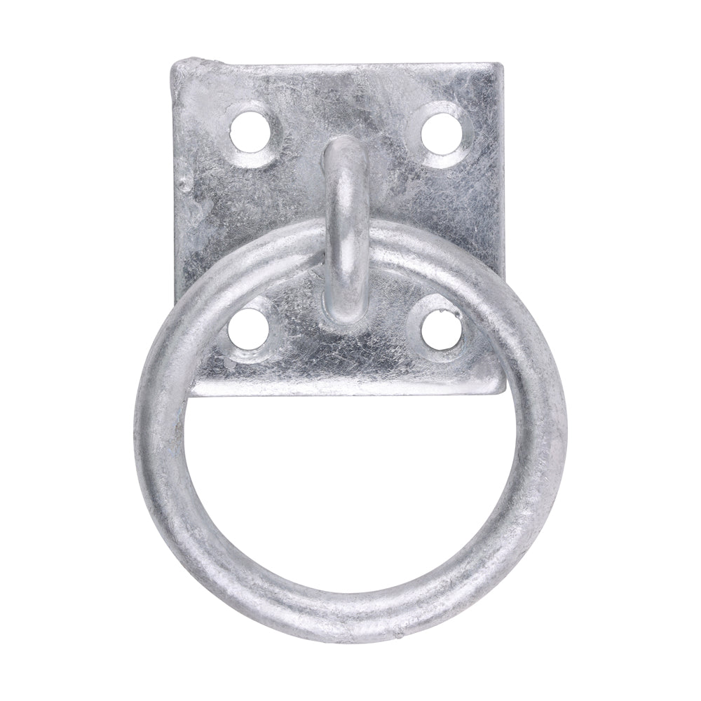 Ring on Plate - Hot Dipped Galvanised 2"