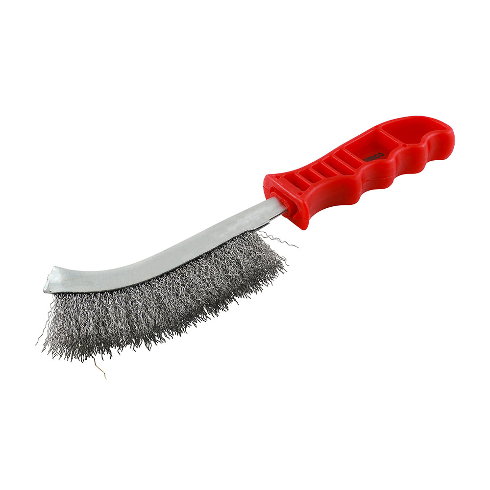 Red-Wire Hand Brush - Steel