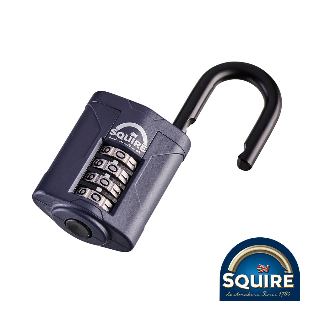 Combination Padlock - Steel Open Shackle - CP40 40mm