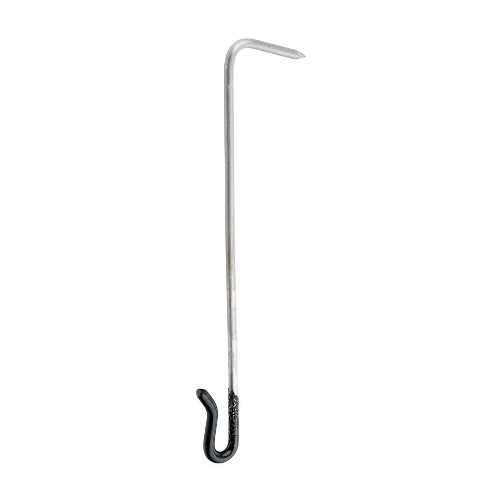 Slate Hooks - Black Grey - A4 Stainless Steel 120 x 2.7