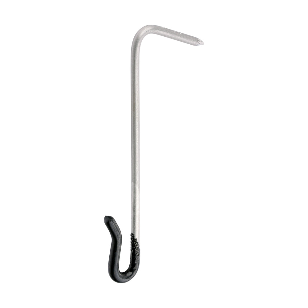Slate Hooks - Black Grey - A4 Stainless Steel 80 x 2.7
