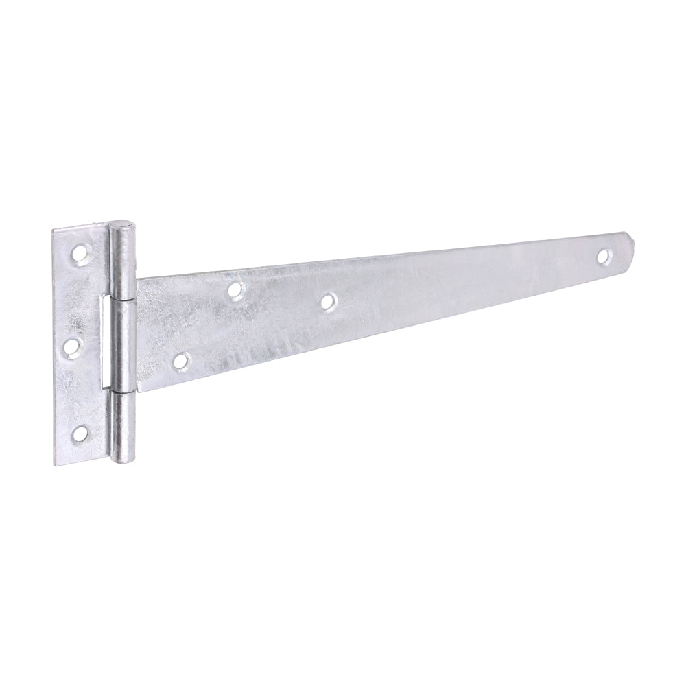 Pair of Strong Tee Hinges - Hot Dipped Galvanised 10"