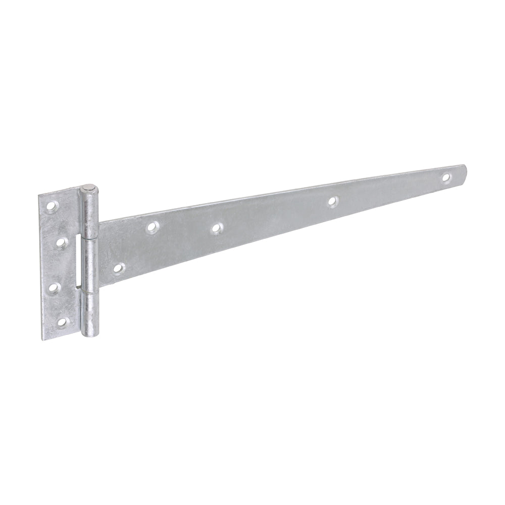 Pair of Strong Tee Hinges - Hot Dipped Galvanised 12"