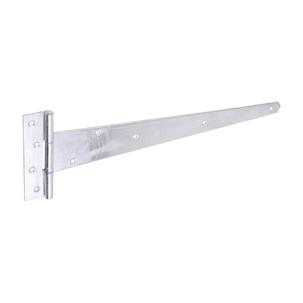 Pair of Strong Tee Hinges - Hot Dipped Galvanised 16"