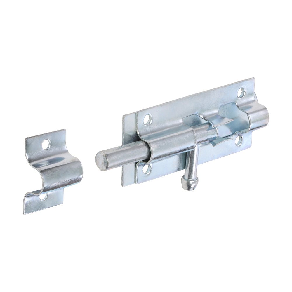 Straight Tower Bolt - Zinc 3"
