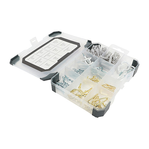 Mixed Tray - Hooks & Eyes 133pcs