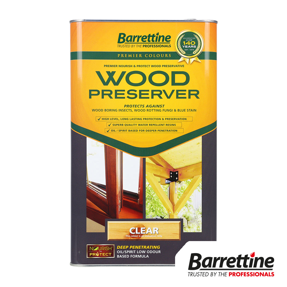 Wood Preserver - Clear 5L - Pack of 2