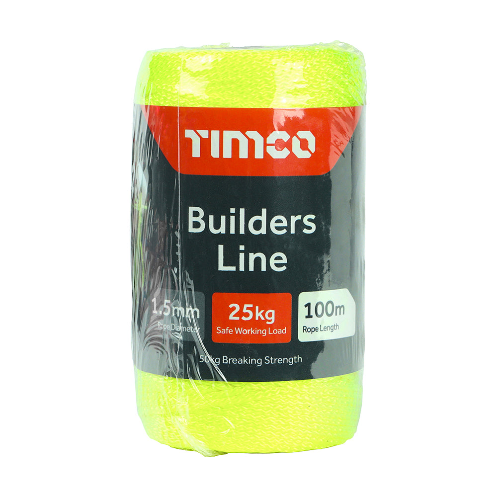 Nylon Brick Line - Tube - Yellow