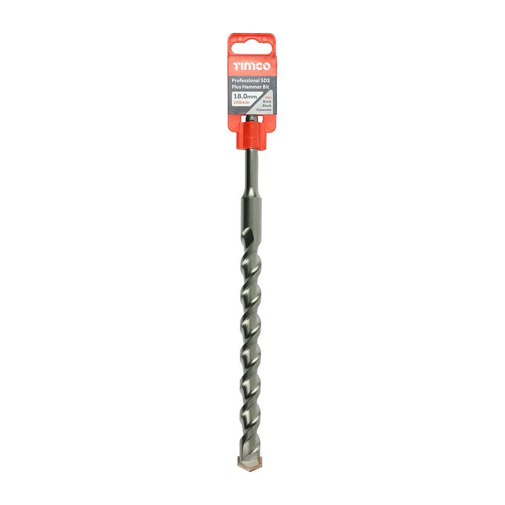 Professional SDS Plus Hammer Bit - 18.0 x 260