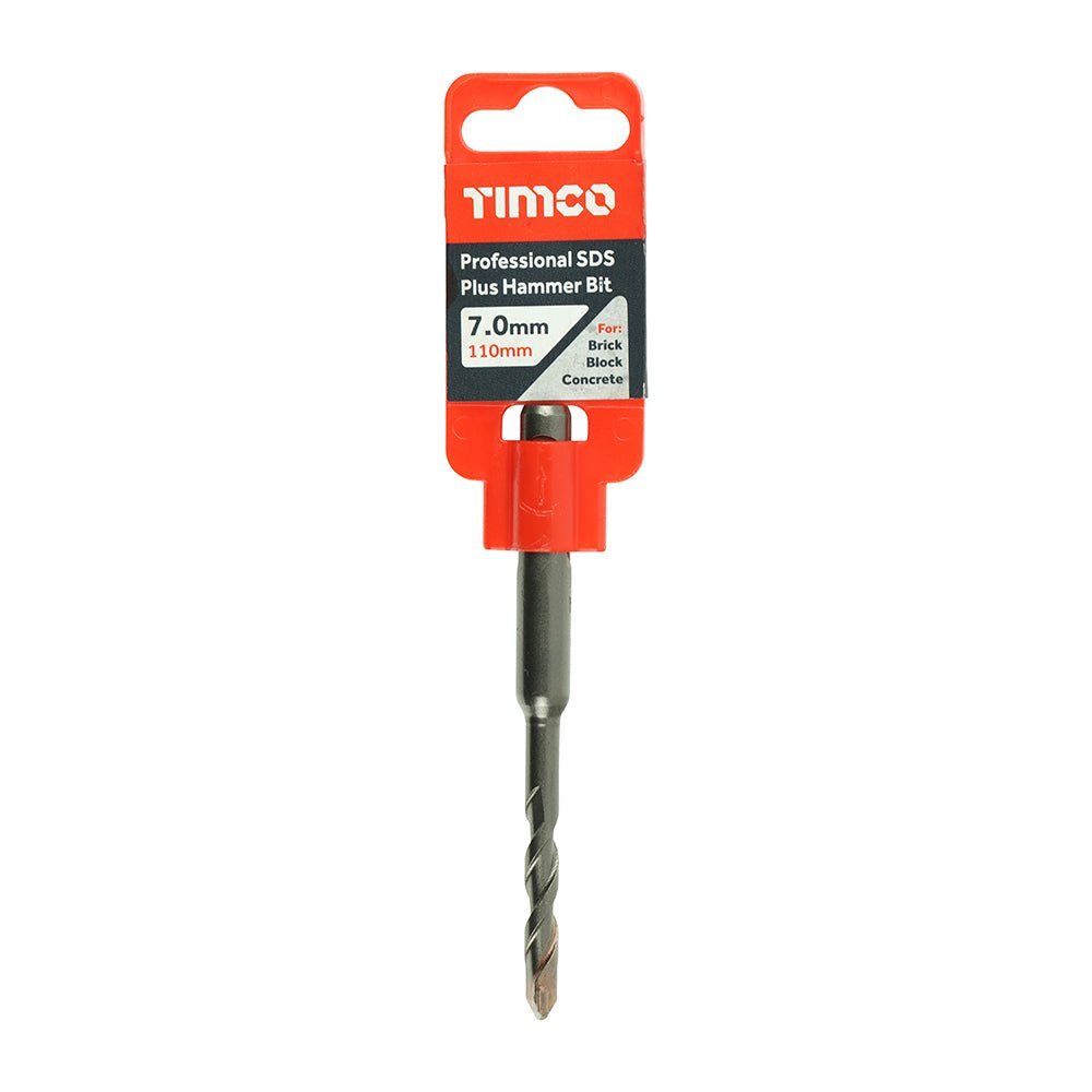 Professional SDS Plus Hammer Bit - 7.0 x 110