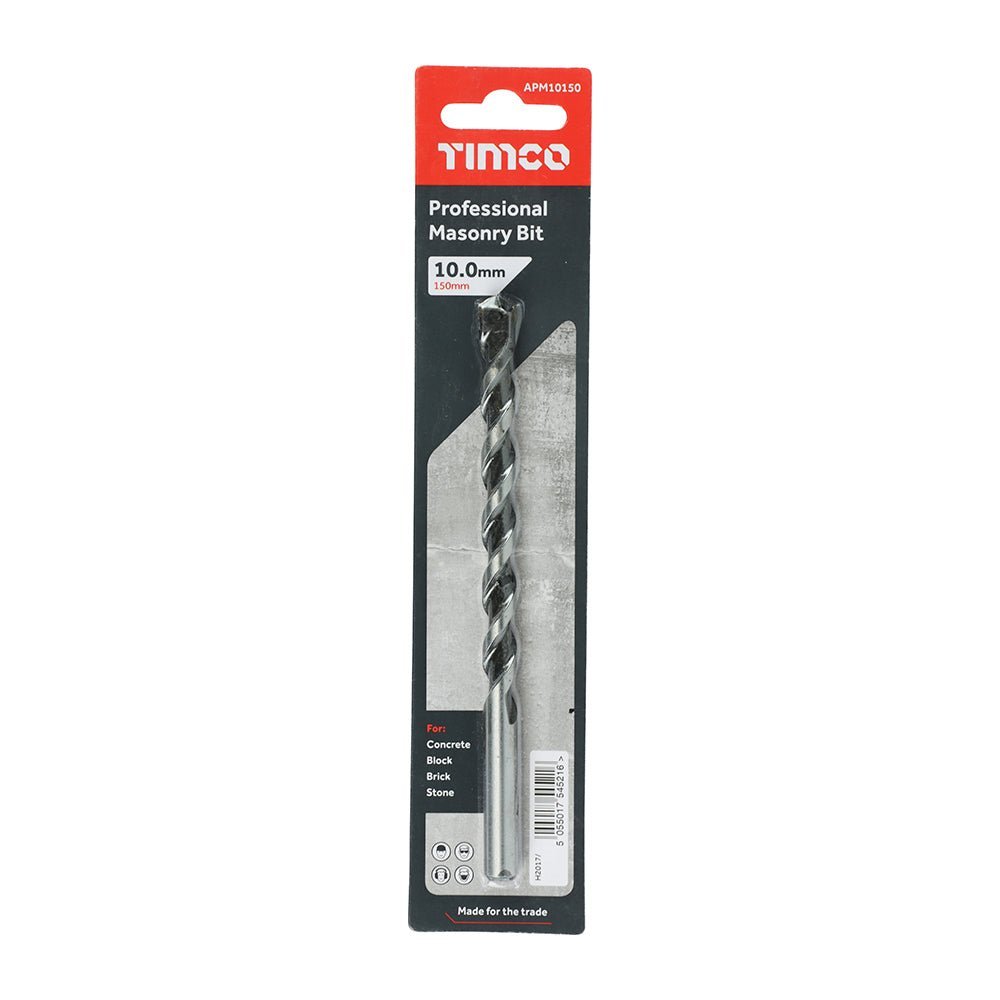 Professional Masonry Bit - 10.0 x 150