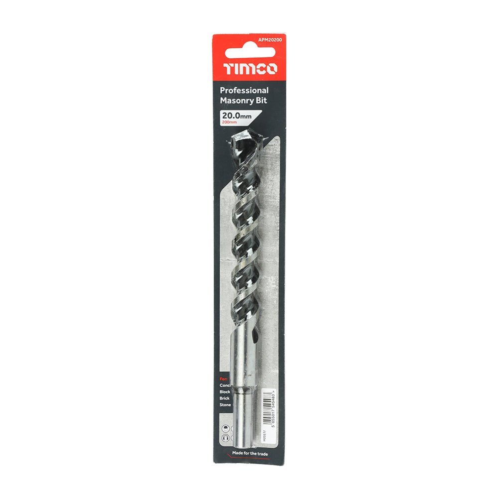 Professional Masonry Bit - 20.0 x 200