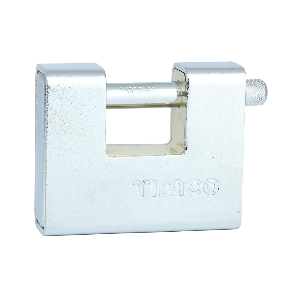 Armoured Rectangle Padlock - 90mm