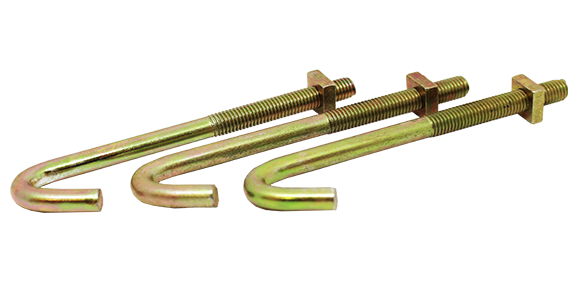 Samac VH880HBN100 M8x80mm BZP Hook Bolts & Nuts (100)