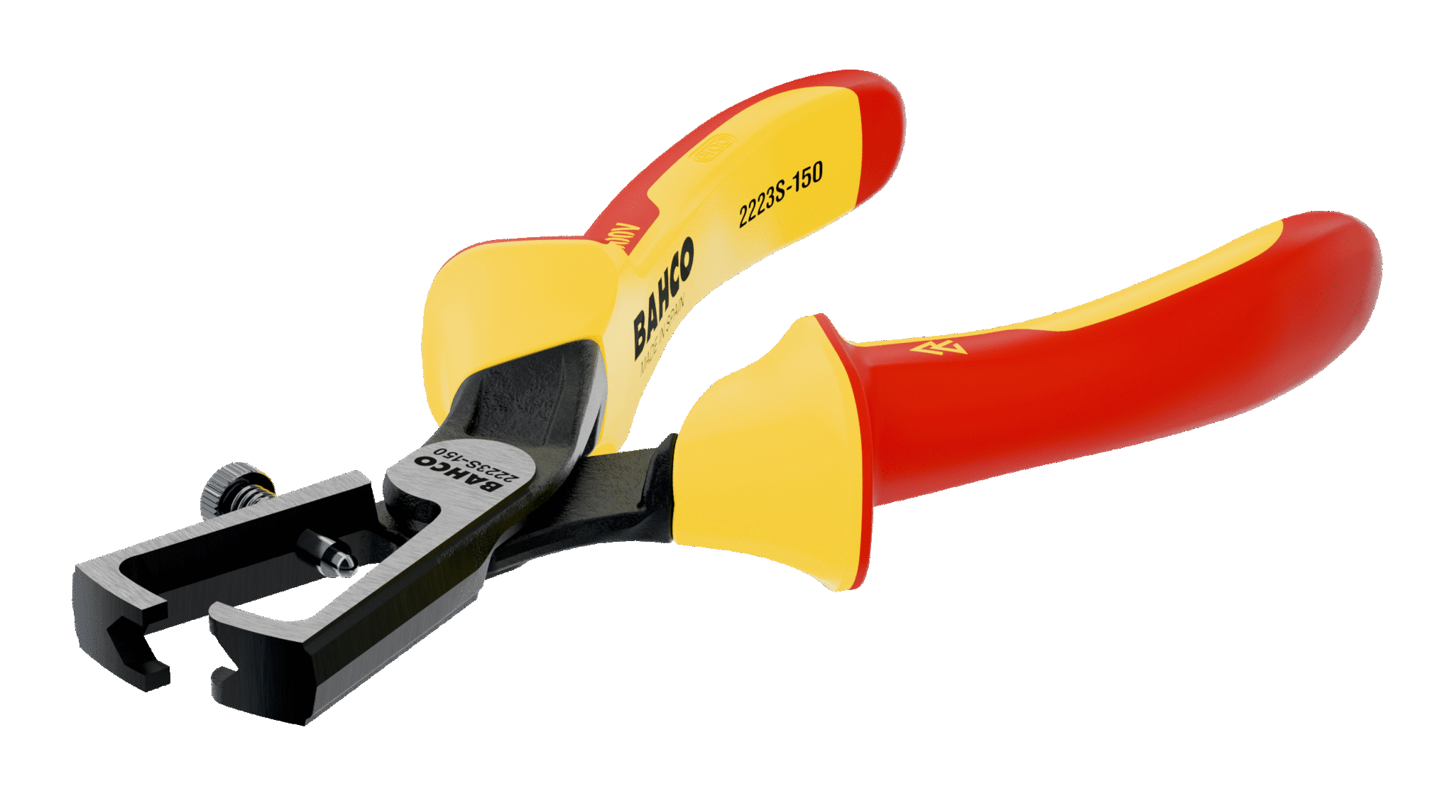 Bahco 2223S ERGO™ Insulated Wire Stripping Pliers 150mm (6in)
