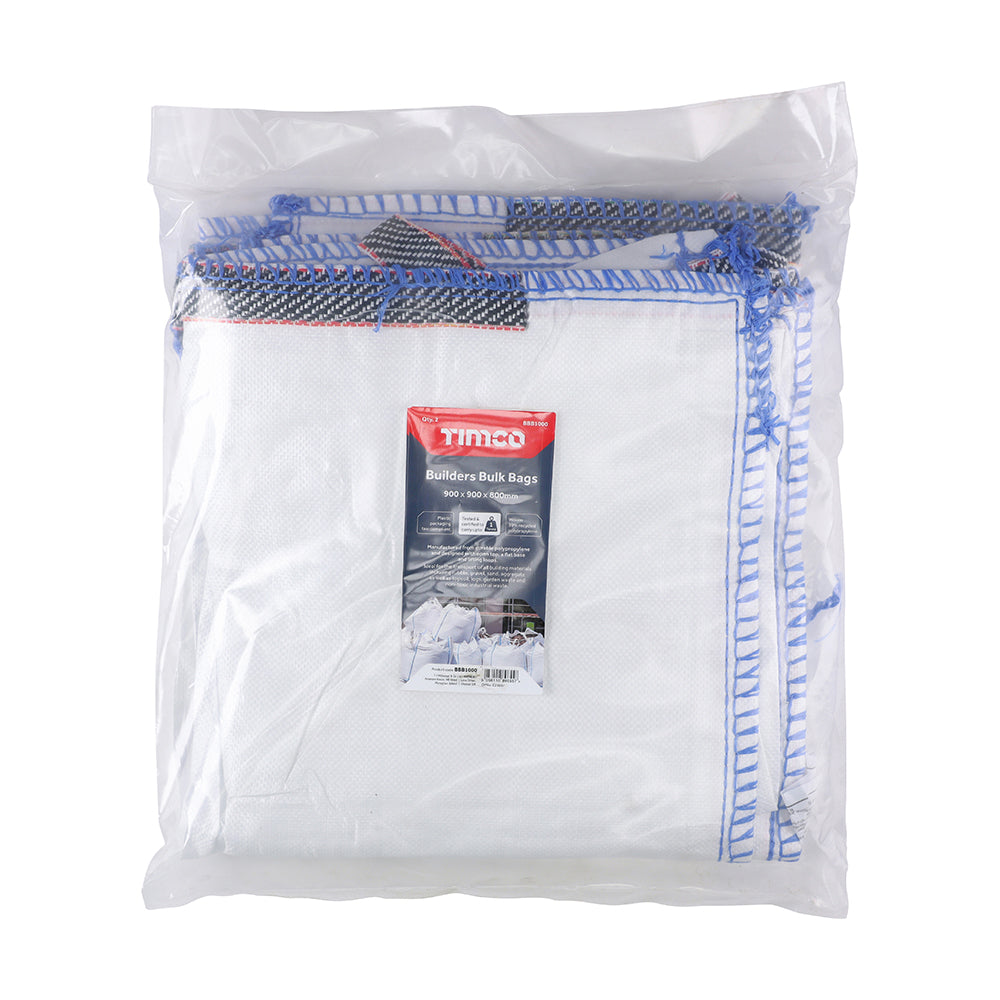 Builders Bulk Bags 900 x 900 x 800mm