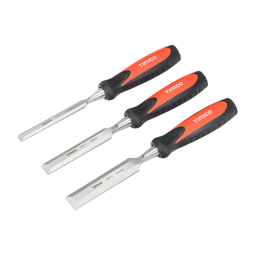 Bevel Edge Wood Chisel Set