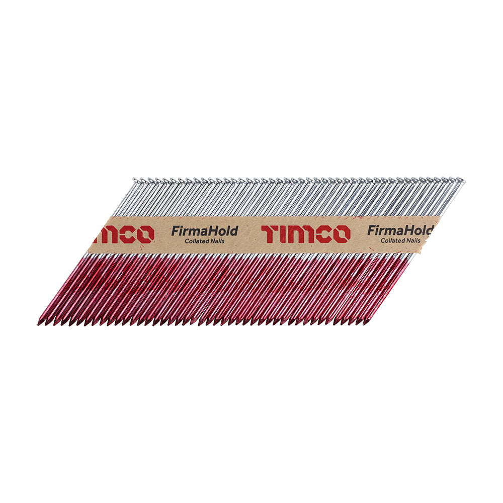 FirmaHold Collated Clipped Head Nails & Fuel Cells - Trade Pack - Plain Shank - FirmaGalv - 3.1 x 90/2CFC