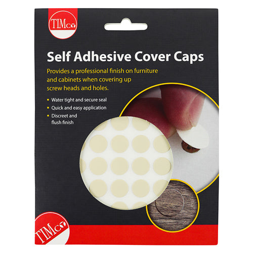 Adhesive Caps Beige