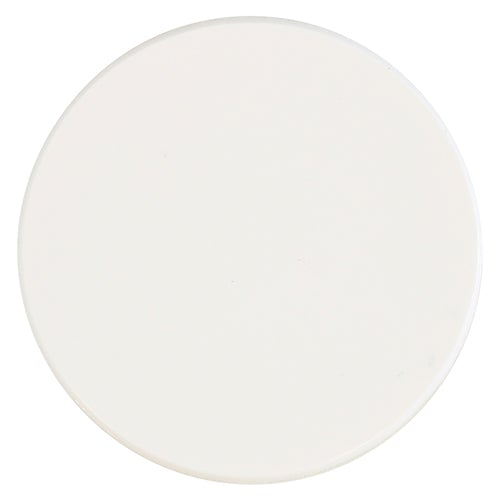 Self-Adhesive Cover Caps - White Gloss - 13mm - 112 Pieces
