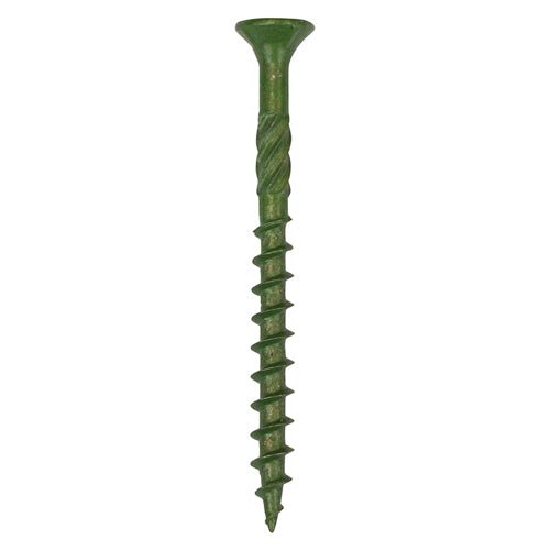 Decking Screws - PZ - Double Countersunk - Exterior - Green