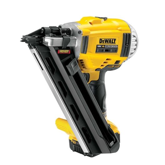 Dewalt DCN692P2 Cordless XR 2-Speed First Fix Nailer 90mm 18V 2 x 5.0Ah Li-ion