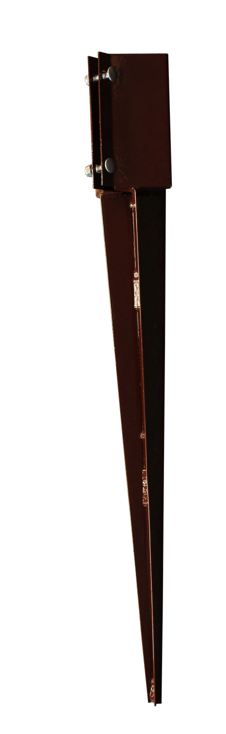 Drive in Fence Post Spike - Oxide Red