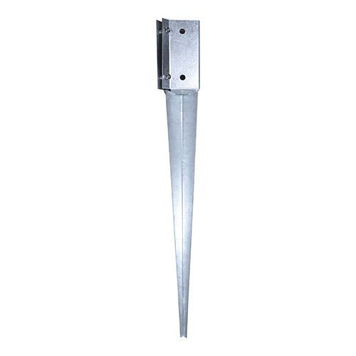 Drive in Post Spike - Bolt Secure - Hot Dipped Galvanised