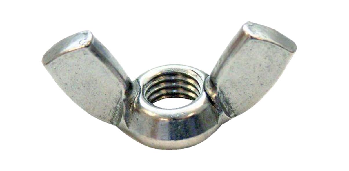 Samac PP6WING20 M6 BZP Wing Nuts (20)