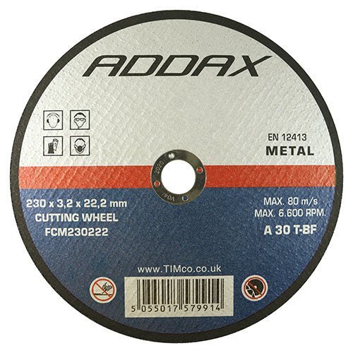 Bonded Abrasive Disc - For Cutting