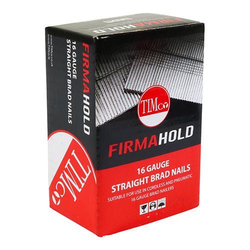 FirmaHold Collated Brad Nails - 16 Gauge - Straight - A2 Stainless Steel