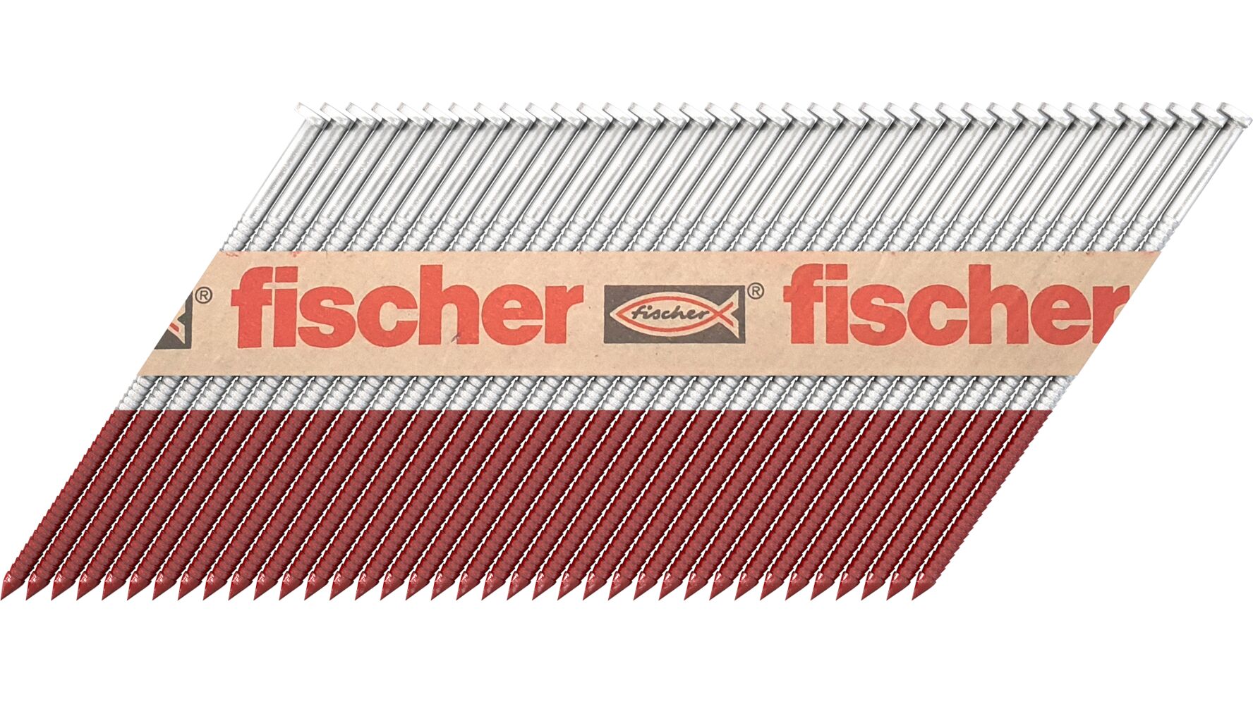 Fischer Collated Nails Ring Shank FF NFP - Hot Dipped Galvanised - 3 Fuel Cells