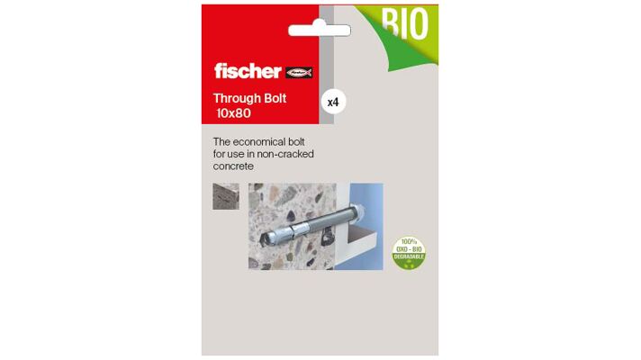 Fischer FXA Bolt Anchor Throughbolts - Zinc Plated