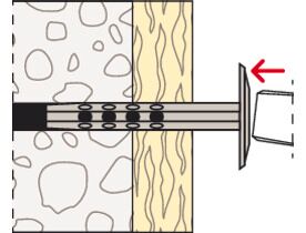 Fischer Insulation Support DHM - Fire Resistant Rated - Hammer In