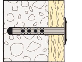 Fischer Insulation Support DHM - Fire Resistant Rated - Hammer In