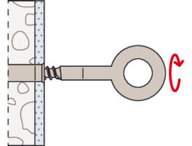 Fischer S 14 ROE Scaffold Plug - Concrete & Solid Brick