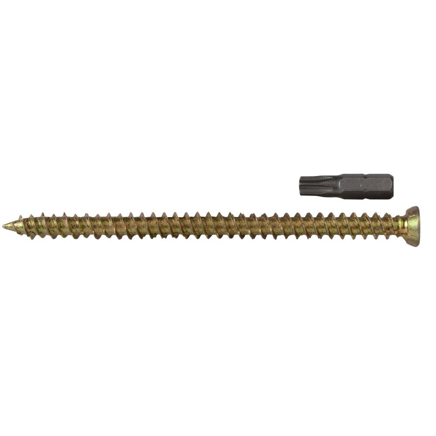Frame Loop Screw FORCFS42 - Forgefix Concrete Frame Screw - Torx - Zinc