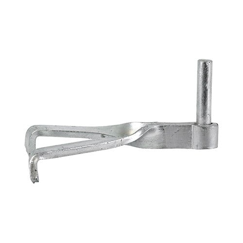 Gate Hooks To Build - Single Brick - Hot Dipped Galvanised - 2 Pieces