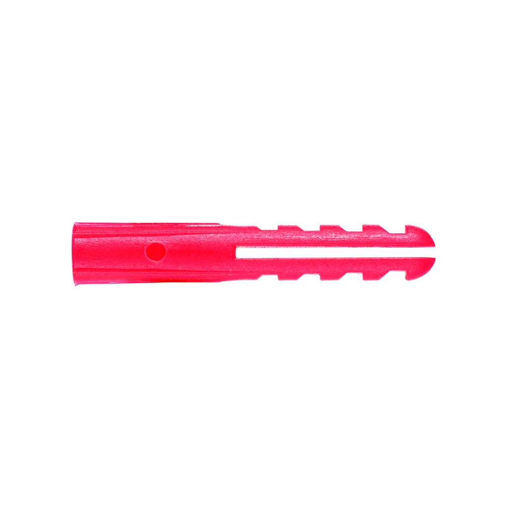 Rawlplug 'Hdpe' - Plastic Contract Walllugs - Red 6Mm (10 Boxes Of 100)