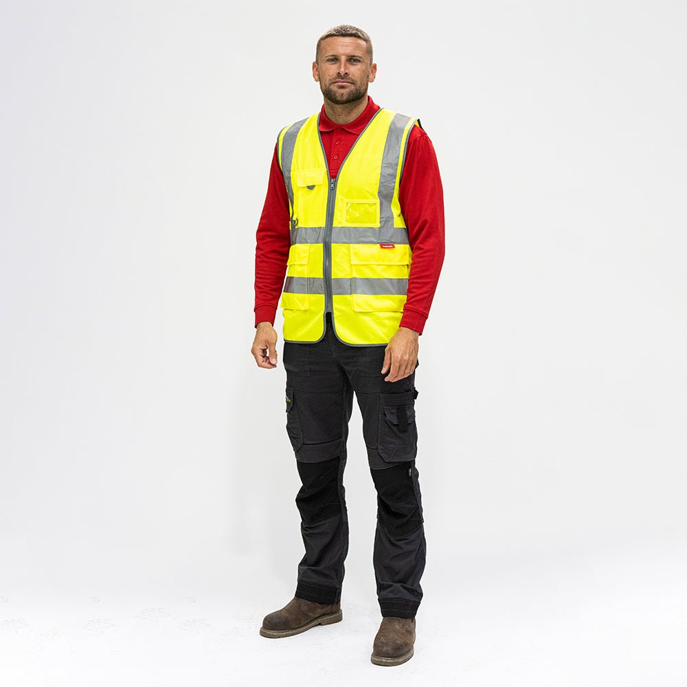 Hi-Visibility Executive Vest - Hi Vis - Yellow