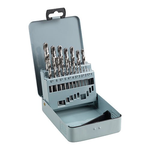 Ground Jobber Drills Set - HSS - 19pcs