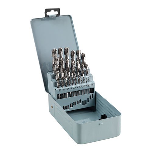 Ground Jobber Drills Set - HSS - 25pcs
